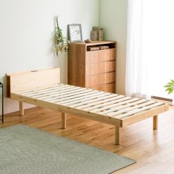 木製ベッドフレームの例